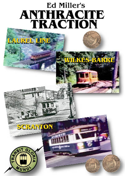 Ed Miller's Anthracite Traction - Image of the front cover of the DVD.