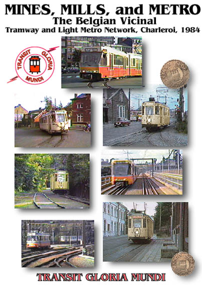 Mines, Mills, and Metro: The Belgian Vicinal - Image of the front cover of the cassette case.