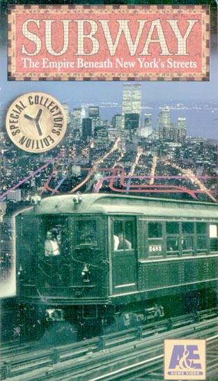 SUBWAY: Empire Beneath the Streets - Image of the front cover of the cassette case.